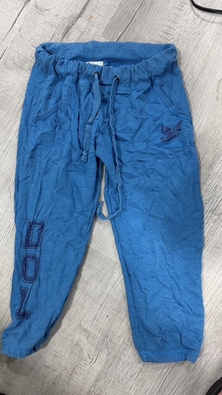 VTG y2k Kids Purple Low Rise Dream Out Loud by Selena Gomez Sweatpants S Youth M - Picture 1 of 5